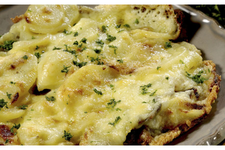 Truffade Auvergnate à la tomme fraîche de Cantal