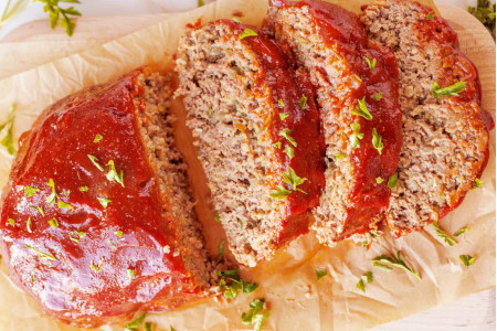 bœuf, ketchup,  chapelure, Espelette, facile