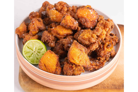 Recette Chicharrones de bouchées de poulet frits comme aux Antilles